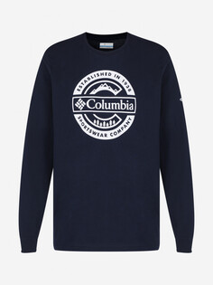 Лонгслив мужской Columbia Rockaway River Graphic Ls Tee, Синий