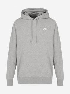 Худи мужская Nike Club Hoodie, Серый