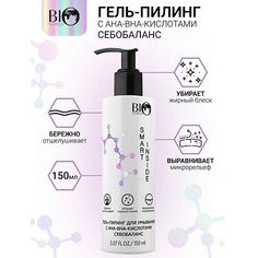Пилинг для лица BIOWORLD Гель-пилинг для умывания с АНА-ВНА-кислотами себобаланс SMART INSIDE 150.0