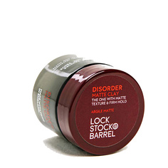 Глина для укладки волос LOCK STOCK & BARREL Жесткая глина Disorder Matte Clay