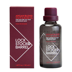 Масло для ухода за бородой LOCK STOCK & BARREL Аргановое масло для бритья и ухода за бородой Argan Blend Shave Oil