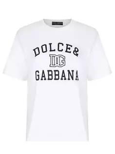 Футболка хлопковая Dolce & Gabbana