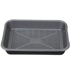 Туалет-лоток для кошек с сеткой, мелкий, Интеко, №1