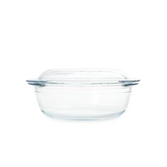 Кастрюля стекло, 3.2 л, с крышкой, стекло жаропрочное, круглая, Pyrex, Essentials, 208A000N/2022