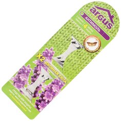 Репеллент от моли, пластина, крючок на 4 месяца, Argus, Антимоль, 2 шт