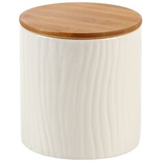 Банка для сыпучих продуктов, керамика, 0.8 л, с крышкой, Atmosphere, AT-K3294 Atmosphere®