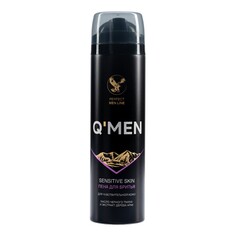 Пена для бритья QMen для чувствительной кожи с экстрактом арака 240 мл Qmen