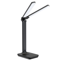 Лампы настольные LED лампа настольная светодиодная ULTRAFLASH 12Вт 6000К черный