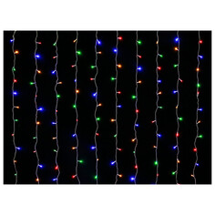 Гирлянды электрические гирлянда-занавес MAXIJOY 3х3м 196LED мульти свет