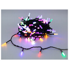 Гирлянды электрические гирлянда MAXIJOY 7,9м 100LED мульти свет зеленый провод