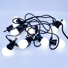 Гирлянды электрические гирлянда MAXIJOY Лампочки 4,5м 50LED холодный белый свет