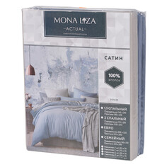 Комплекты Дуэт постельное белье дуэт MONA LIZA Актуал сатин гладкокр. 2 нав.50х70см деним, арт.5208/56