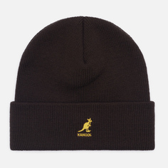 Шапка Kangol Acrylic Cuff Pull-On, цвет коричневый