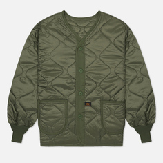 Мужская куртка лайнер Alpha Industries ALS/92 Liner, цвет оливковый