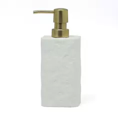 Дозатор для жидкого мыла Vidage Агра полирезин цвет белый