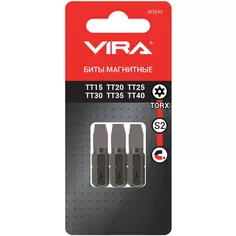 Набор бит магнитных Vira 303243, 6 шт.