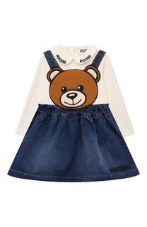 Комплект из блузки и юбки Moschino