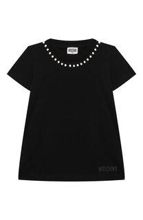Хлопковая футболка Moschino