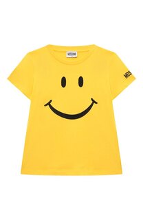 Хлопковая футболка Moschino