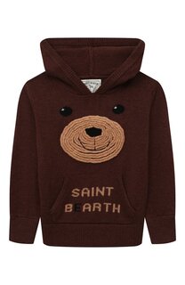 Худи из шерсти и вискозы MC2 Saint Barth