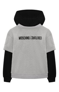 Хлопковое худи Moschino