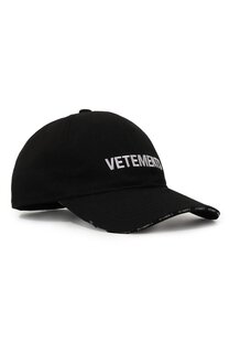 Хлопковая бейсболка VETEMENTS