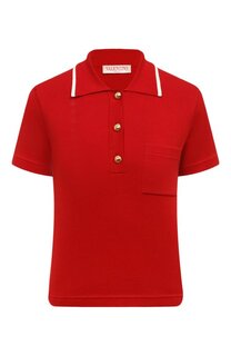 Хлопковое поло Valentino
