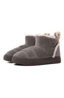 Замшевые полусапоги Shearling Slip-in INUIKII