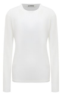 Хлопковый лонгслив Jil Sander