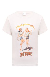 Хлопковая футболка Re/Done