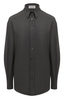 Шерстяная рубашка Brunello Cucinelli