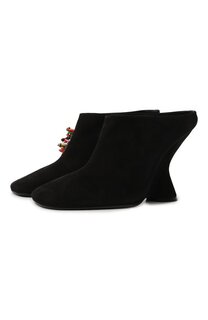 Замшевые мюли Dries Van Noten