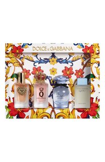 Подарочный набор "Коллекция миниатюр женских ароматов" (3x5+4,5ml) Dolce & Gabbana