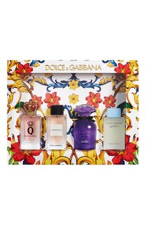 Подарочный набор "Коллекция миниатюр женских ароматов" (3x5+4,5ml) Dolce & Gabbana
