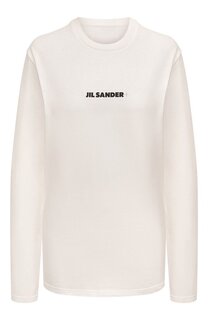 Хлопковый лонгслив Jil Sander