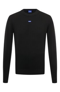 Хлопковый джемпер HUGO Blue