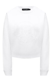 Хлопковый свитшот Dolce & Gabbana