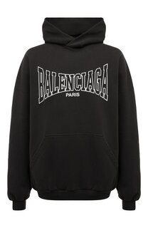 Хлопковое худи Balenciaga