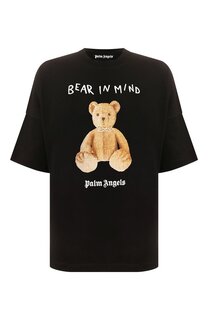 Хлопковая футболка Palm Angels