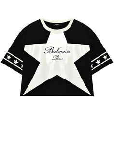 Футболка с принтом &quot;звезда&quot; Balmain