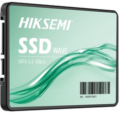 Накопитель SSD 2.5 HIKVISION HS-SSD-WAVE(S) 1024G HIKSEMI 1TB SATA 6G 3D NAND 550/470MB/s IOPS 75K/75K TBW 340 MTBF 1.5M