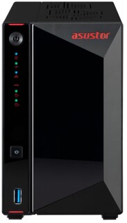 Блок расширения хранения ASUSTOR 90IX01R1-BW3S20 AS5402T 2-Bay NAS/Media player/Intel Celeron N5105 2.0GHz up to 2.9GHz, 4GB SO-DIMM DDR4, noHDD(HDD,S