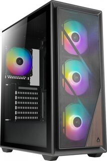 Корпус ATX Azza Forest черный, без БП, 2*USB 3.0, audio