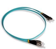 Патч-корд волоконно-оптический Cabcoil FBO-OM3-FC-ST-1m duplex FC-ST 50/125 mm OM3 1м LSZH