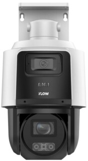 IP камера iFlow F-IP-1442PCIZ4 4Мп уличная поворотная с технологией ComboVu, два видеомодуля: охват всей сцены и детализация. Фик.модуль: 1/2.8" Progr