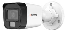 Видеокамера HD-TVI iFlow F-AC-2122M(2.8mm) 2Мп уличная цилиндрическая с гибридной подсветкой ИК/LED до 30/20м, встроенный микрофон, CMOS, объектив 2.8