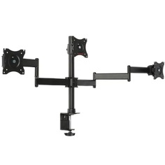 Кронштейн Arm Media LCD-T15 для мониторов черный 15"-32" макс.30кг настольный поворот и наклон верт.перемещ. 440880