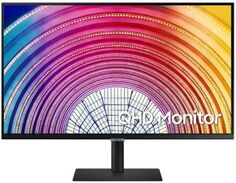 Монитор 32" Samsung S32A600NAI 2560x1440 LED, 16:9, VA, 300cd, 3000:1, 5ms, 178/178, DP, HDMI, 75Hz, tilt, HAS, VESA 100x100, black
