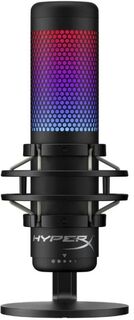 Микрофон HyperX QuadCast S 4P5P7AA черный, кабель 3м