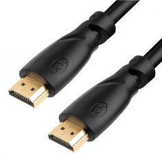 Кабель интерфейсный Greenconnect GCR-54571 12.5m, HDMI 1.4, 30/30 AWG, позолоченные контакты, FullHD, Ethernet 10.2 Гбит/с, 3D, 4K, экран